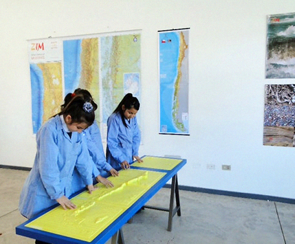 cartografia tactil no videntes utem